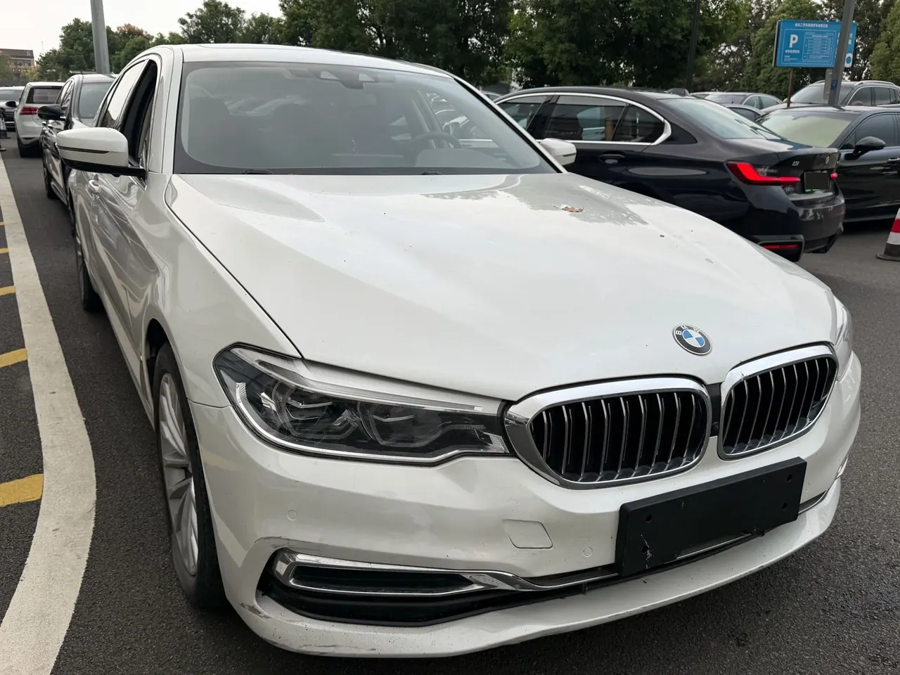 BMW 5 series new energy 2020 530Le 2.0T mileage upgraded luxury package automatic gear 3