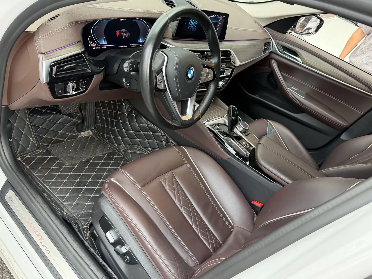 BMW 5 series new energy 2020 530Le 2.0T mileage upgraded luxury package automatic gear 6