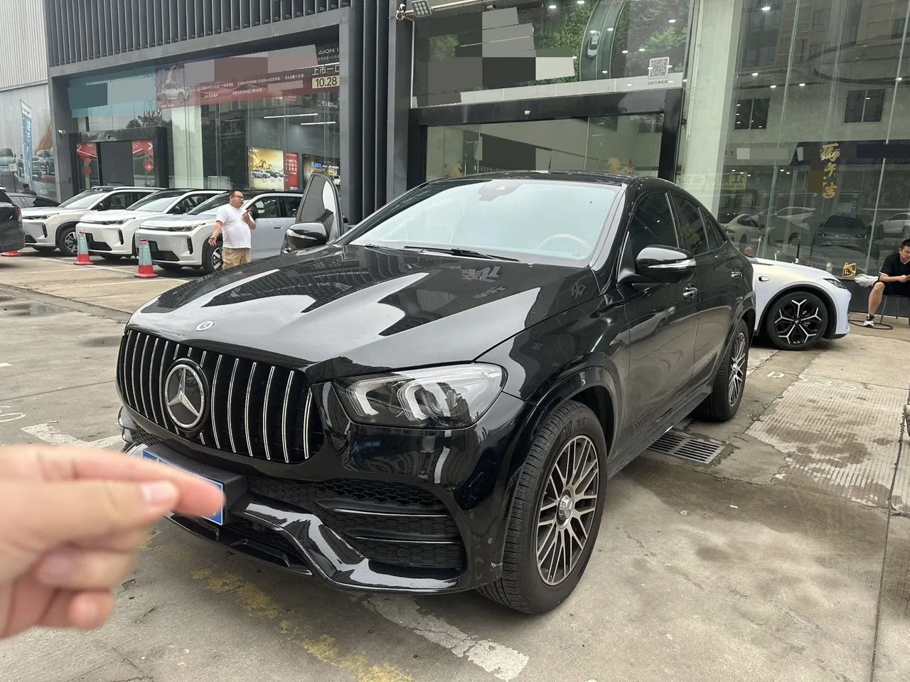 Открыть галерею: Mercedes Benz GLE (Imported) 2020 GLE 450 Coupe 4MATIC 48V 2.5T Fashion Automatic Gear
