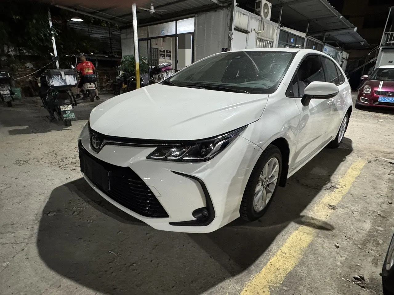 Открыть галерею: Toyota 2022 corolla 1.2T stepless pioneer PLUS version automatic gear