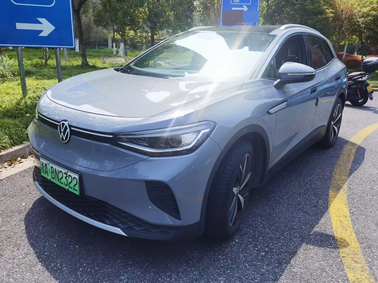 Открыть галерею: Volkswagen 2021 ID. 4 CROZZ Long Endurance PURE Two-Drive Automatic Transmission