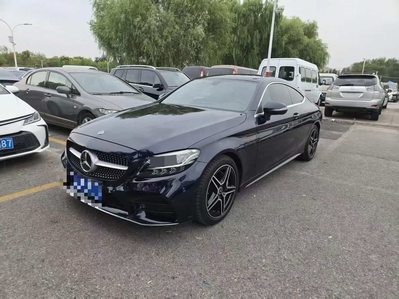 Open image lightbox: Mercedes Benz Class C (Imported) 2020 C 260 Coupe 48V 1.5T Automatic Gear