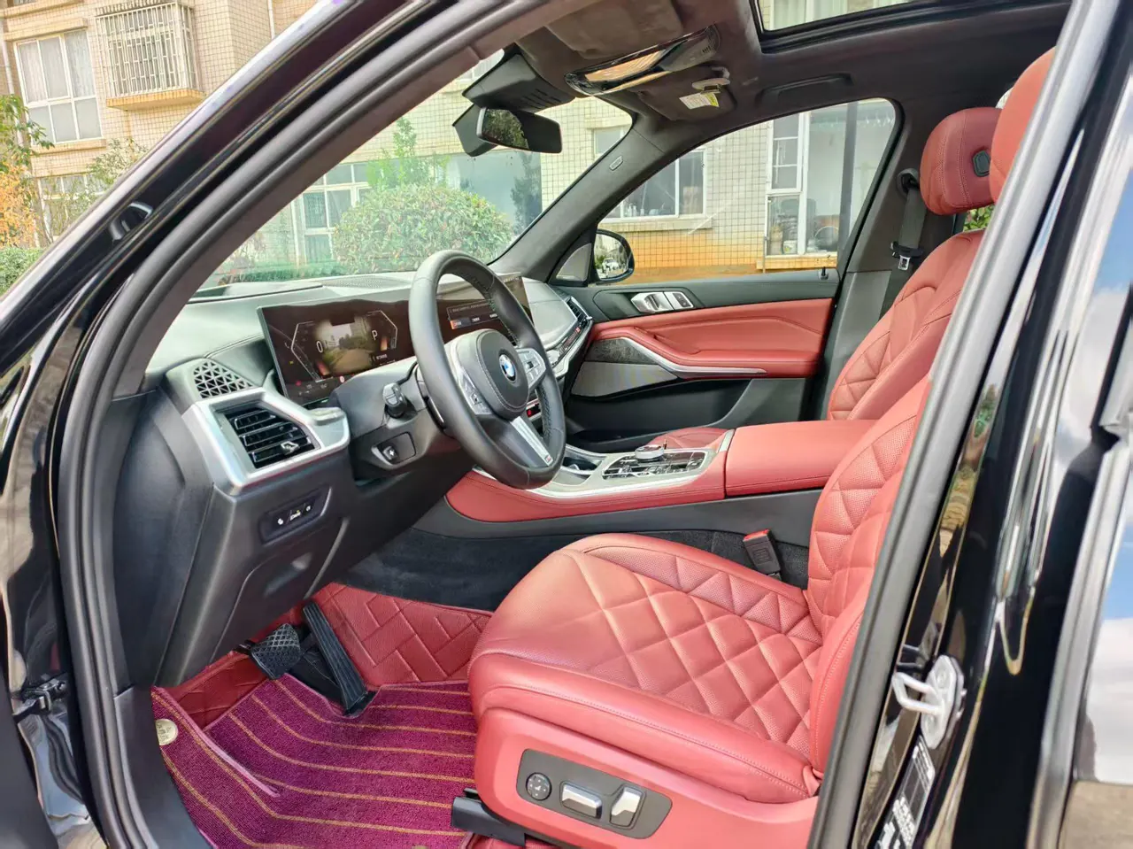 BMW 2023 X5 xDrive30Li 48V 2.0T exclusive m sports obsidian night suit automatic gear 4