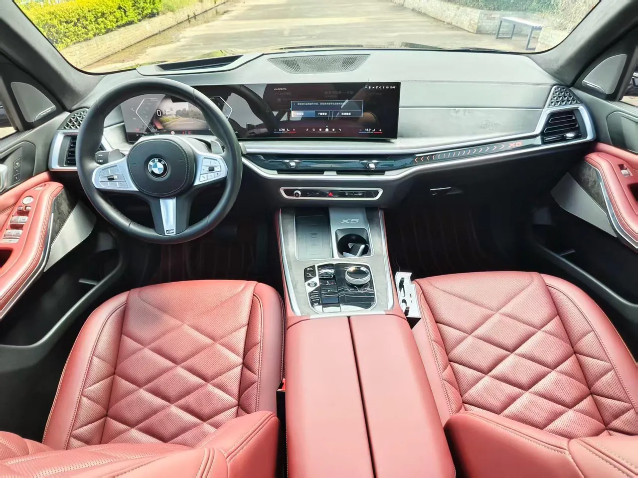 BMW 2023 X5 xDrive30Li 48V 2.0T exclusive m sports obsidian night suit automatic gear 6