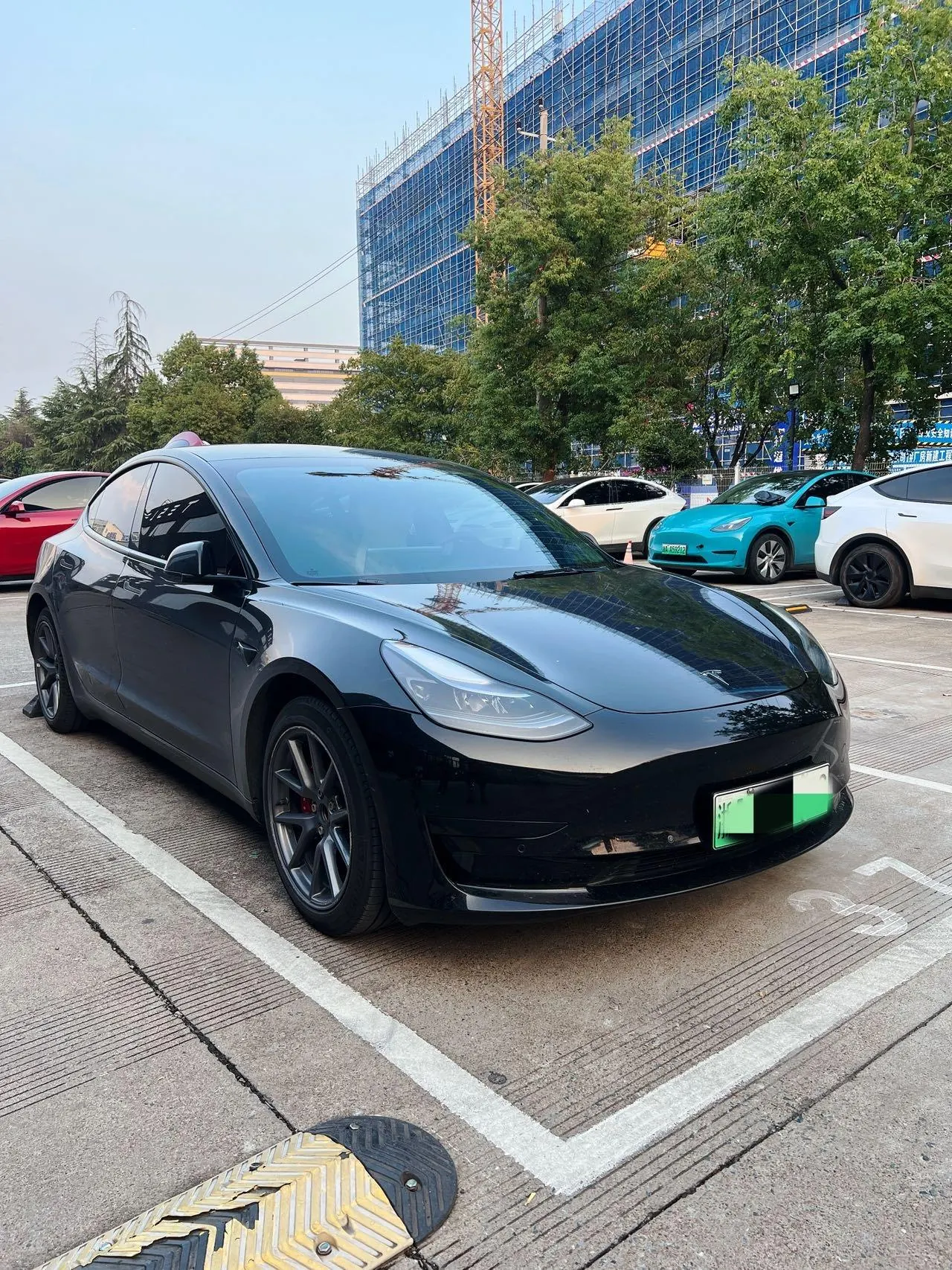 Tesla 2022 Model 3 rear-wheel drive version of automatic transmission 3
