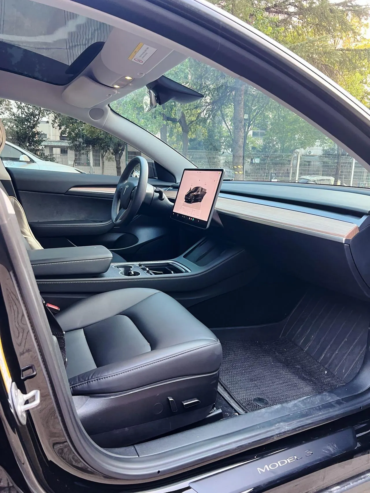 Tesla 2022 Model 3 rear-wheel drive version of automatic transmission 9