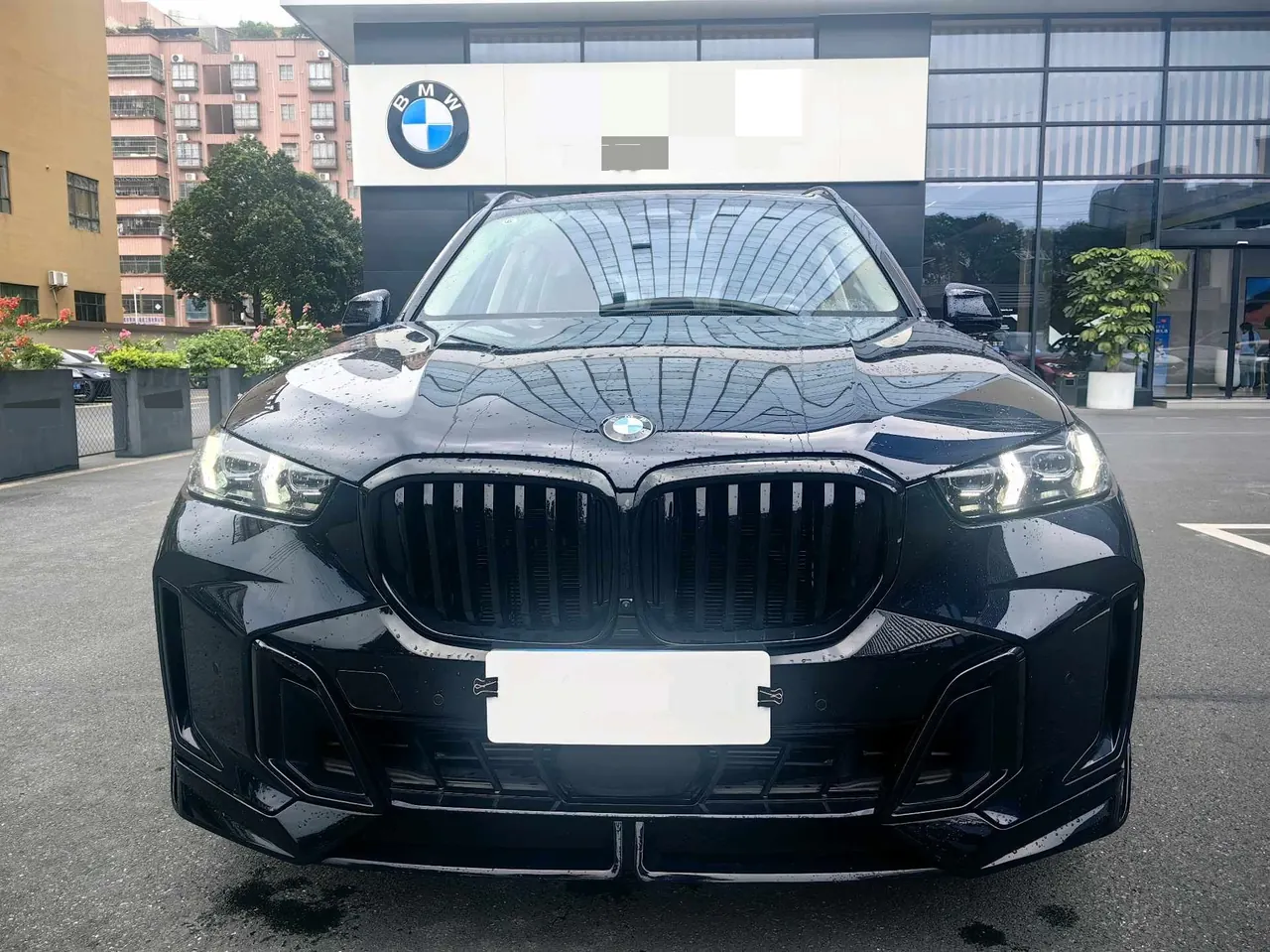 BMW 2023 X5 xDrive30Li 48V 2.0T exclusive m sports obsidian night suit automatic gear 3