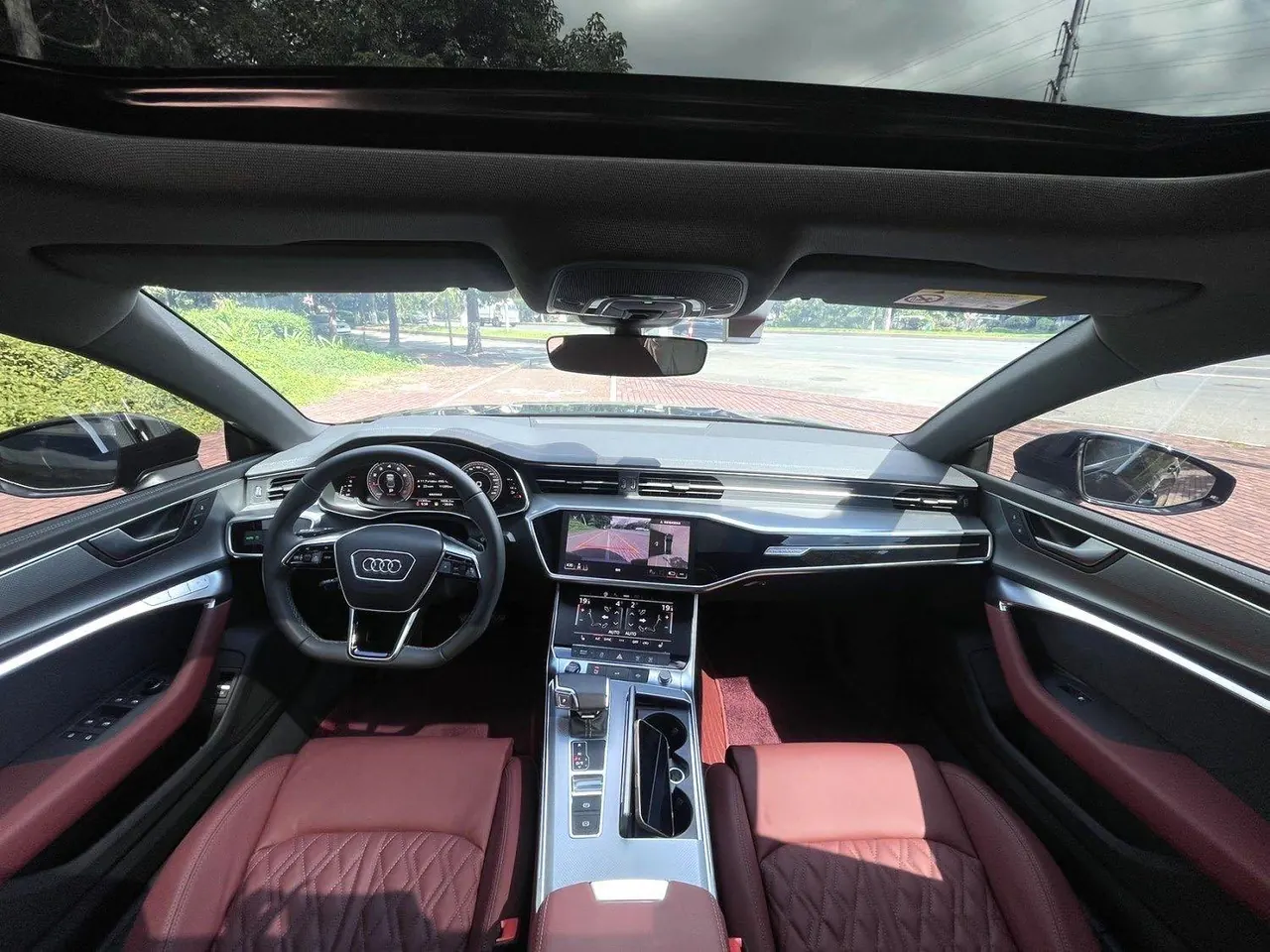 Audi 2022 A7L 2.0TFSI 45TFSI Quattro S-line Black Samurai Edition Automatic Gear 5