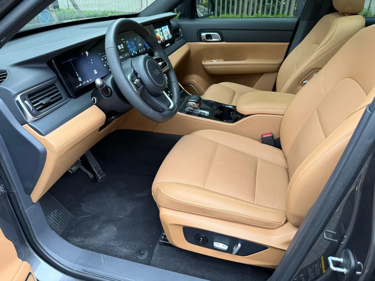 Li 2021 ONE 1.2T extended range 6-seat automatic gear 5