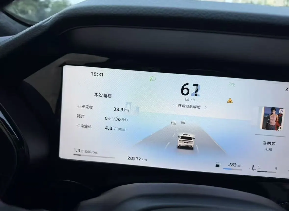 Geely 2024 XingyueL (Monjaro) 2.0TD High Power Two-Drive Enovate Edition Automatic Transmission 5