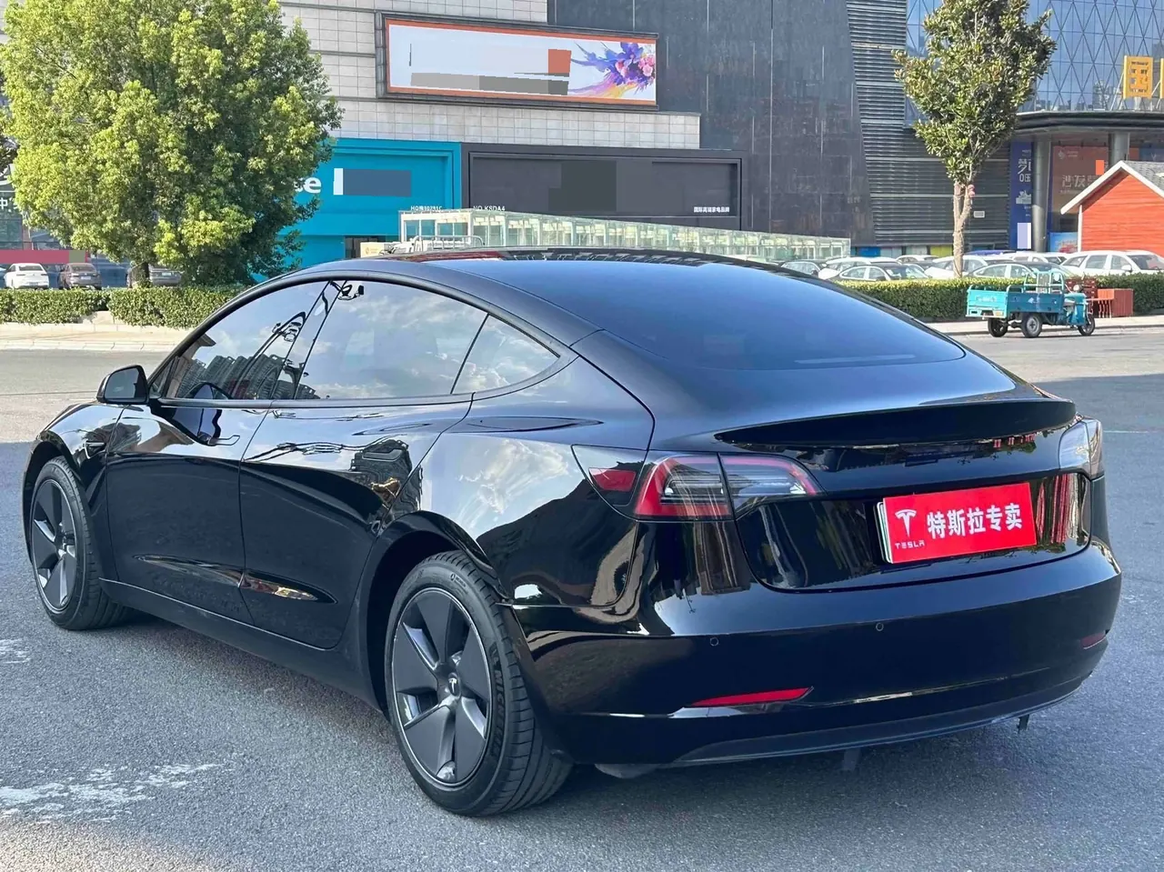 Tesla 2023 Model 3 Rejuvenation Edition Rear Wheel Drive Automatic Transmission 8