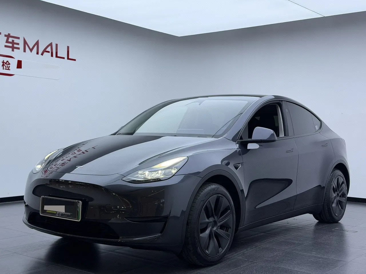 Open image lightbox: Tesla 2024 Model Y rear-wheel drive version automatic transmission