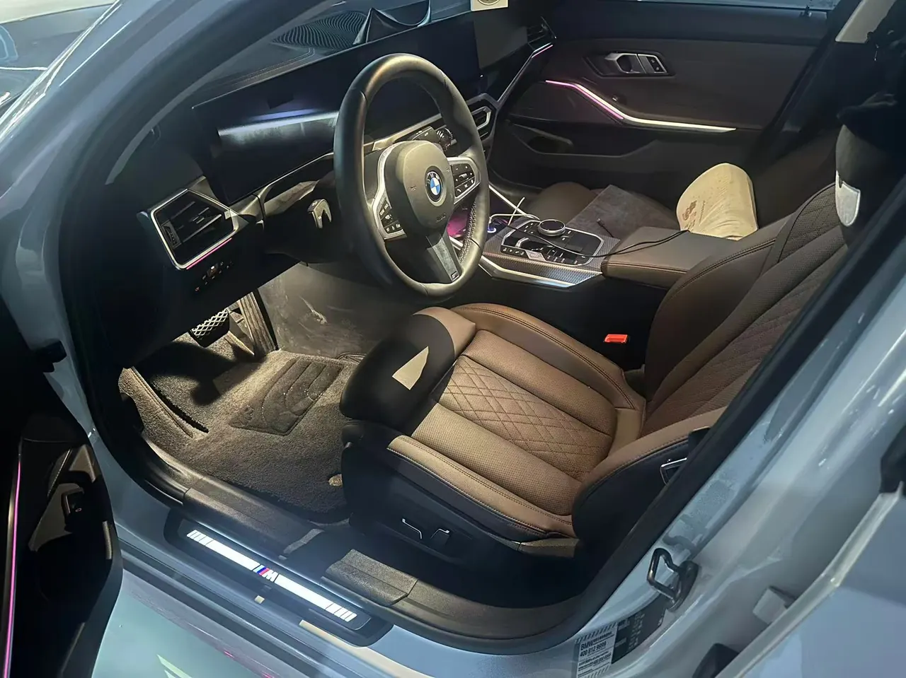 BMW 3 Series 2024 325Li 2.0T M Sports Obsidian Night Suit Automatic Gear 3