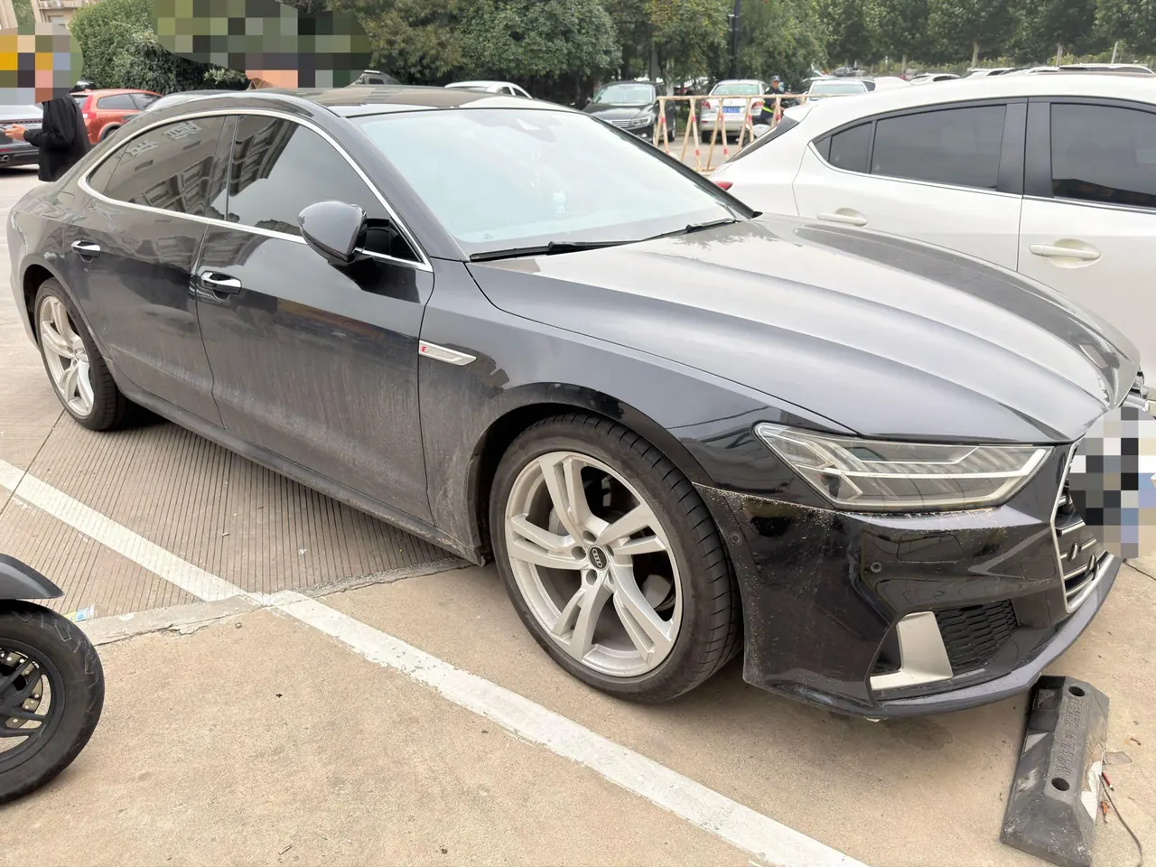 Audi 2024 A7L 2.0TFSI 45TFSI Quattro S-line see remote crystal flow set automatic gear 2