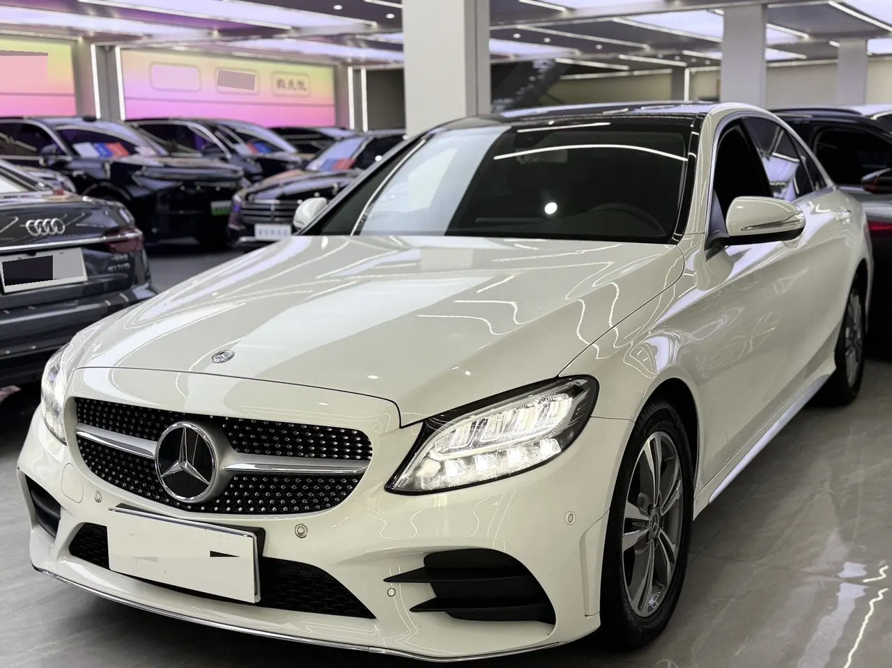 Open image lightbox: Mercedes Benz Class C 2020 C 200 L 1.5T Fashion Sports Edition (Modified) Automatic Gear
