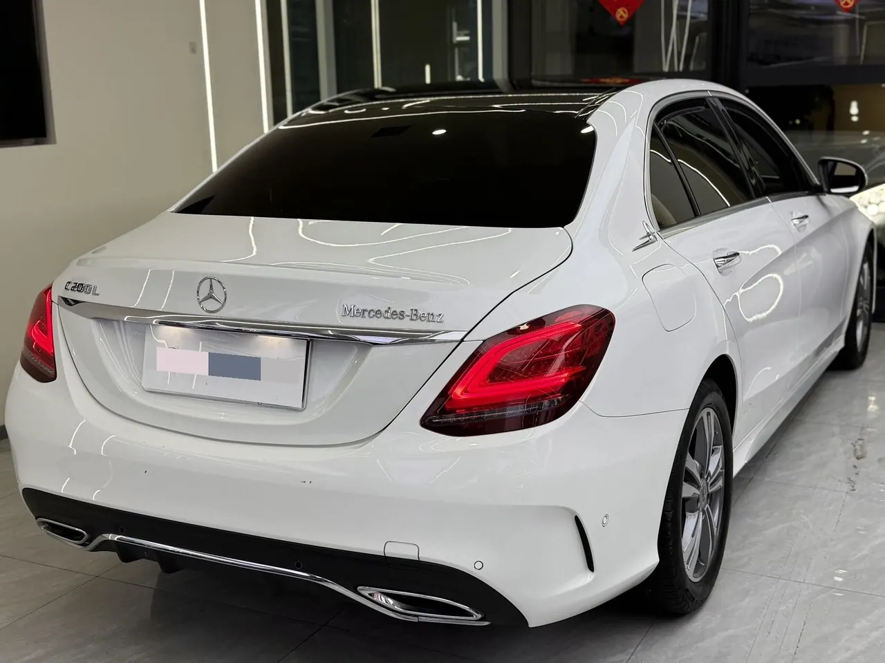 Mercedes Benz Class C 2020 C 200 L 1.5T Fashion Sports Edition (Modified) Automatic Gear 7