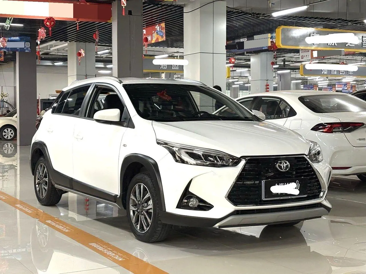 Toyota yaris 2022 YARiS L to dazzle 1.5 stepless luxury PLUS version of automatic gear 3