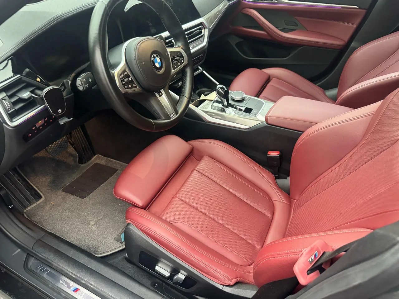 BMW 4 Series (Imported) 2022 430i Four-Door Coupe 2.0T M Sports Obsidian Night Suit Automatic Gear 2