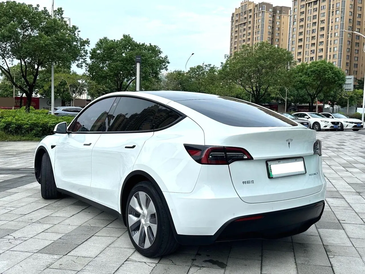 Tesla 2022 Model Y rear-wheel drive version (facelift) automatic gear 3