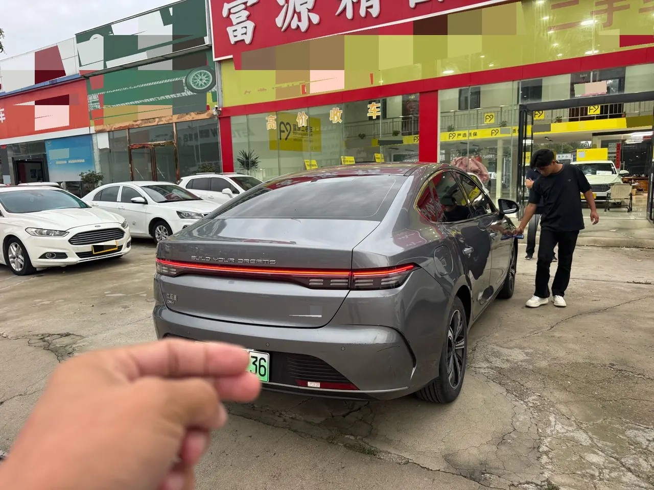 BYD 2023 destroyer 05 DM-i 1.5 stepless 120KM champion version honorable automatic gear 6