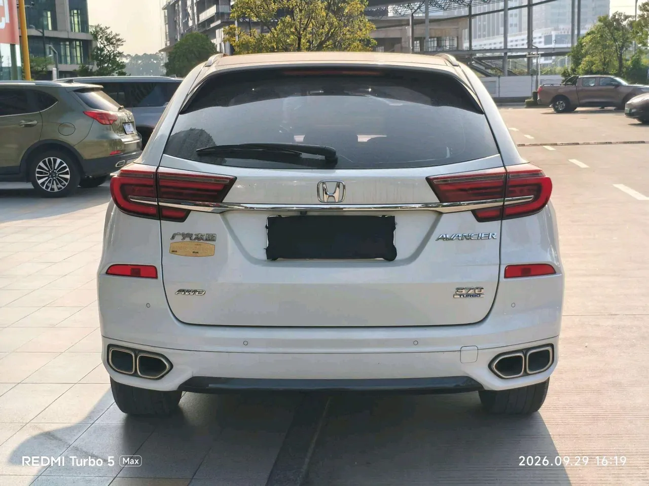 Honda 2020 Crown Road 2.0T 370TURBO Four-wheel Drive Premium Edition Automatic Gear 5