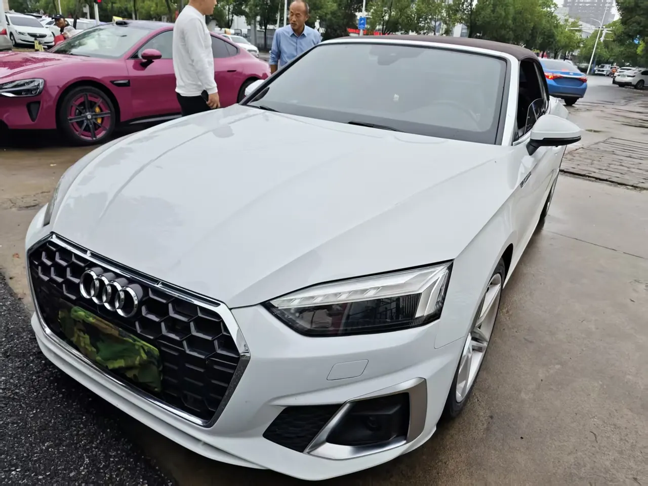 Open image lightbox: Audi A5 (Imported) 2021 A5 Cabriolet 2.0TFSI 40TFSI Fashion Dynamic Automatic Gear