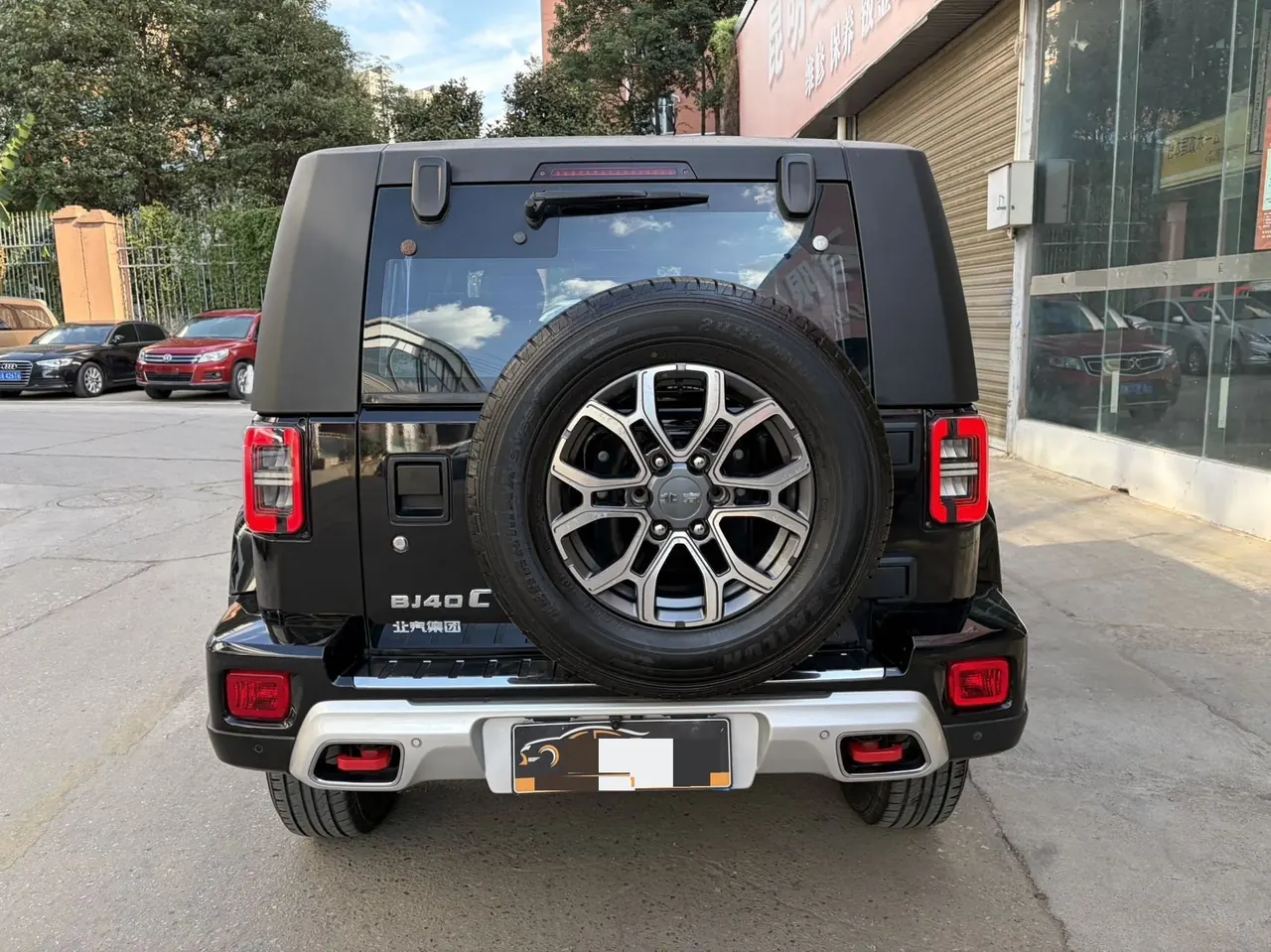Beijing 2020 BJ40 2.0T 4-wheel drive city hunter version chivalrous automatic gear 5
