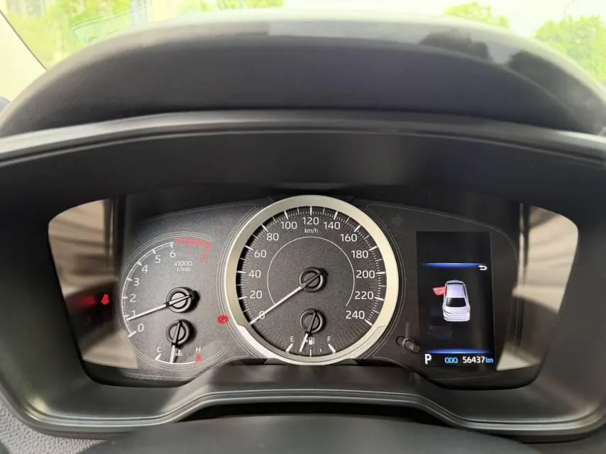 Toyota 2021 corolla 1.2T stepless elite version of automatic gear 8