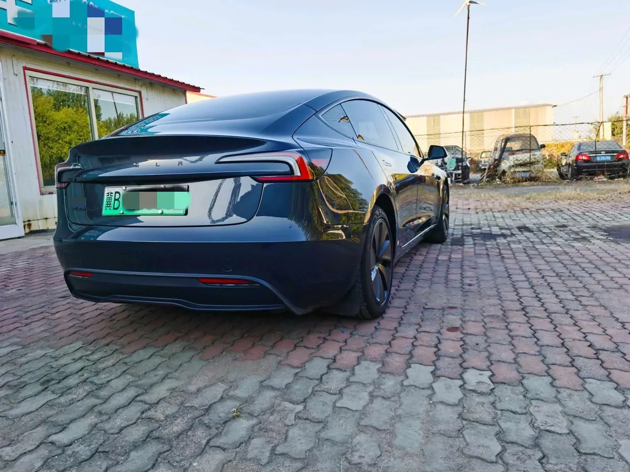 Tesla 2025 Model 3 long endurance rear wheel drive version (modified) automatic gear 14