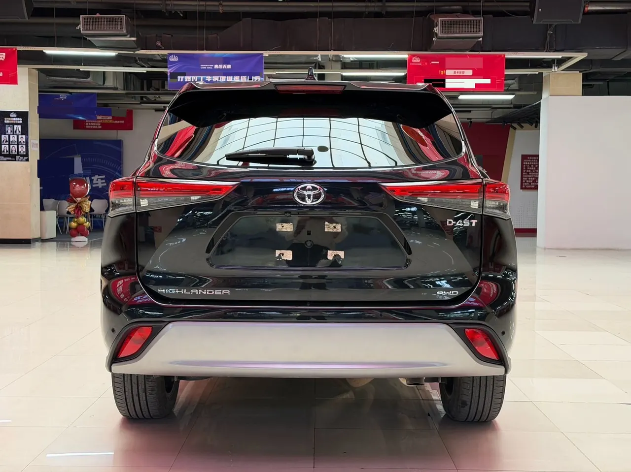 Toyota 2022 Highlander 2.0T 380T 4-wheel drive premium version 7-seat automatic gear 8