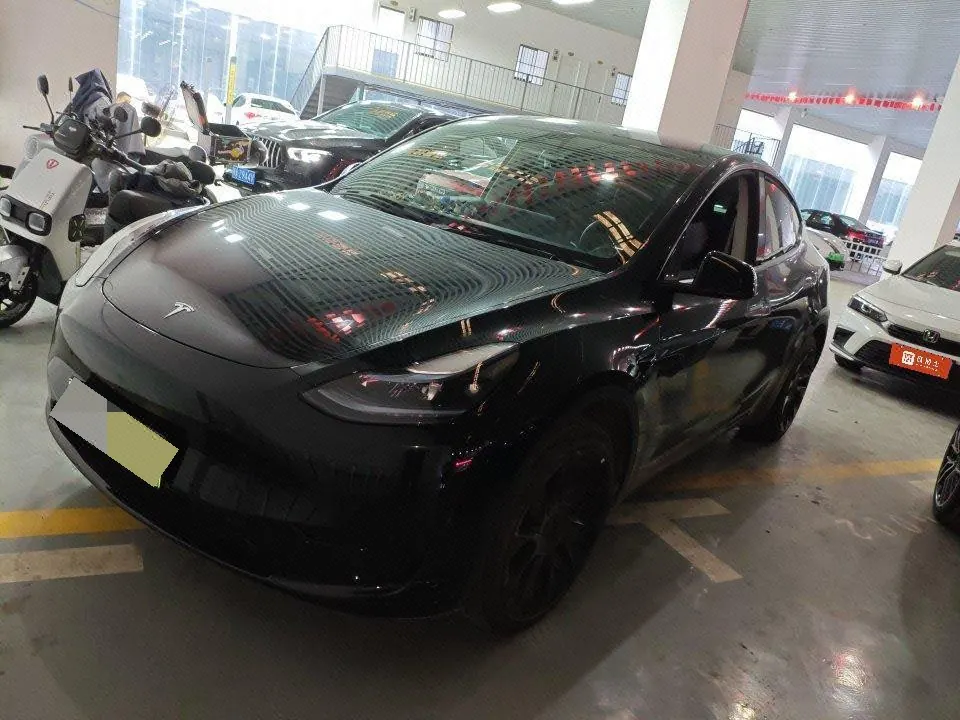 Open image lightbox: Tesla 2022 Model Y rear-wheel drive version automatic transmission