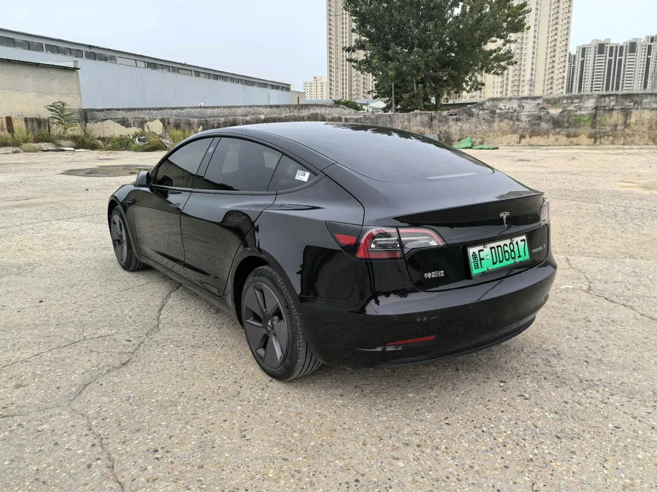 Tesla 2022 Model 3 rear-wheel drive version of automatic transmission 2