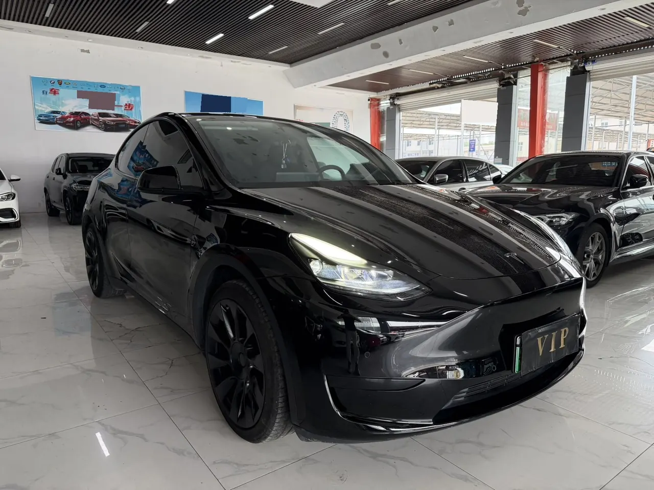 Tesla 2022 Model Y rear-wheel drive version (facelift) automatic gear 2