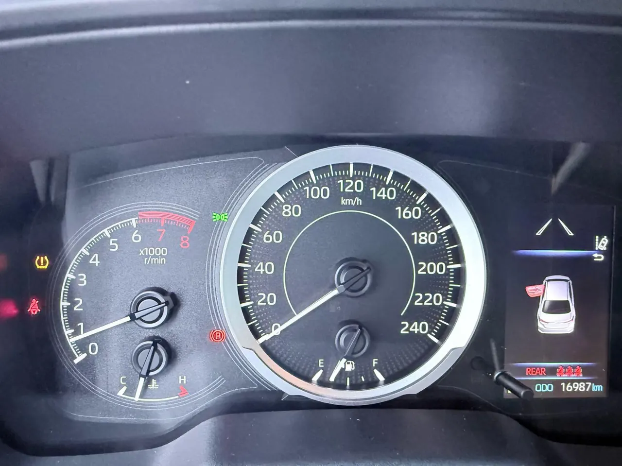 Toyota 2021 Corolla 1.2T Stepless Deluxe Edition Automatic Gear 15