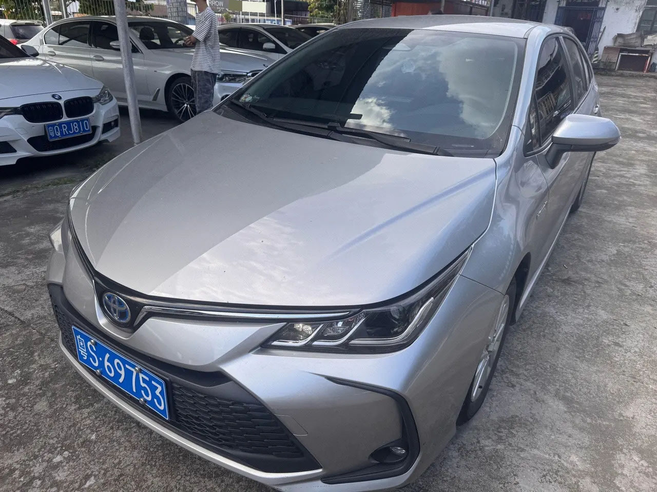 Open image lightbox: Toyota 2023 Corolla Double Engine 1.8 Stepless Intelligent Electric Hybrid Pioneer Edition Automatic Gear