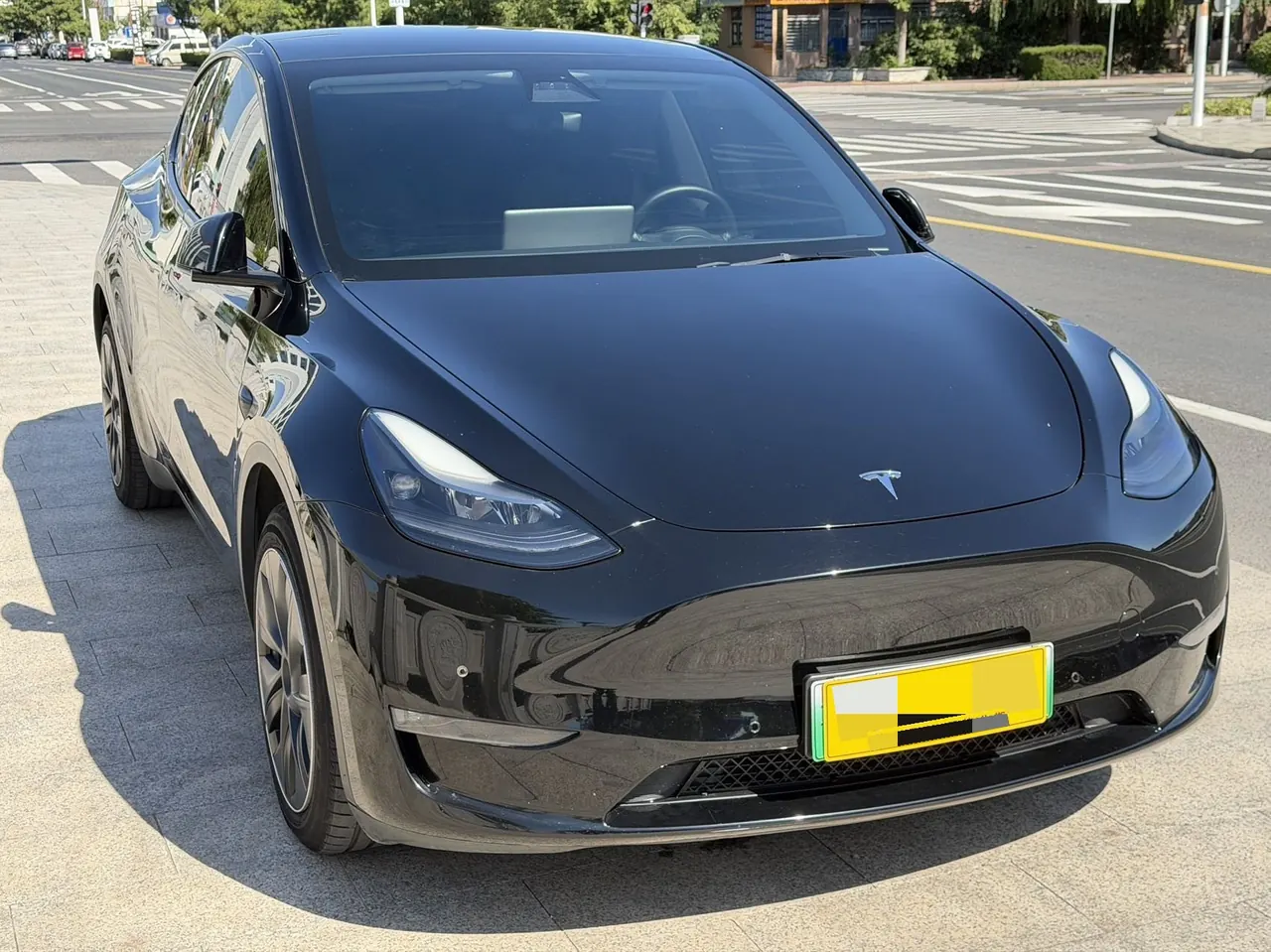 Tesla 2022 Model Y long endurance all-wheel drive version automatic transmission 3