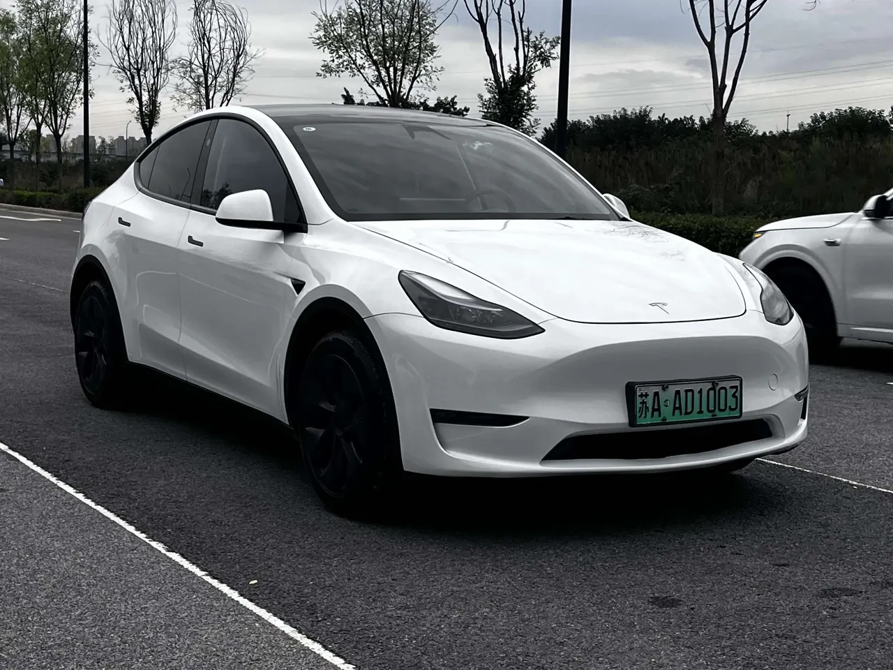 Tesla 2024 Model Y long endurance all-wheel drive version automatic transmission 3