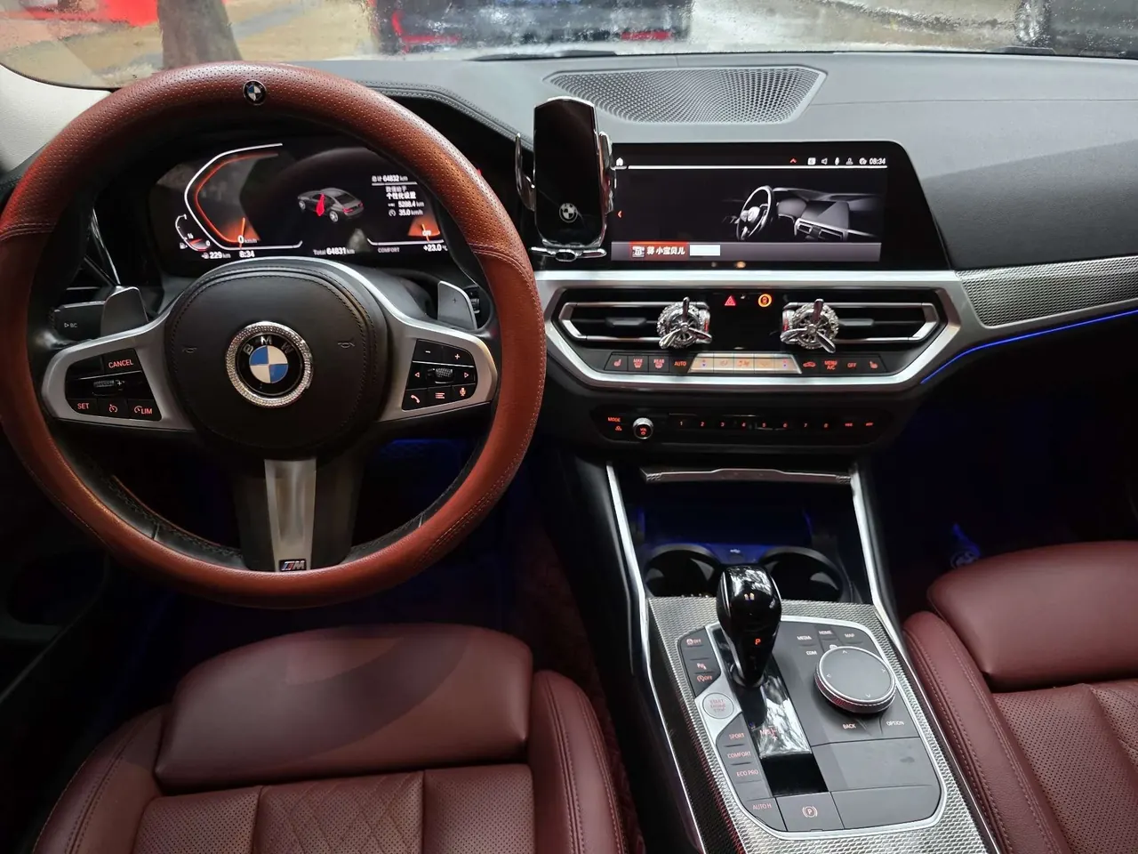 BMW 3 Series 2022 325Li 2.0T M Sports Obsidian Night Suit Automatic Gear 5