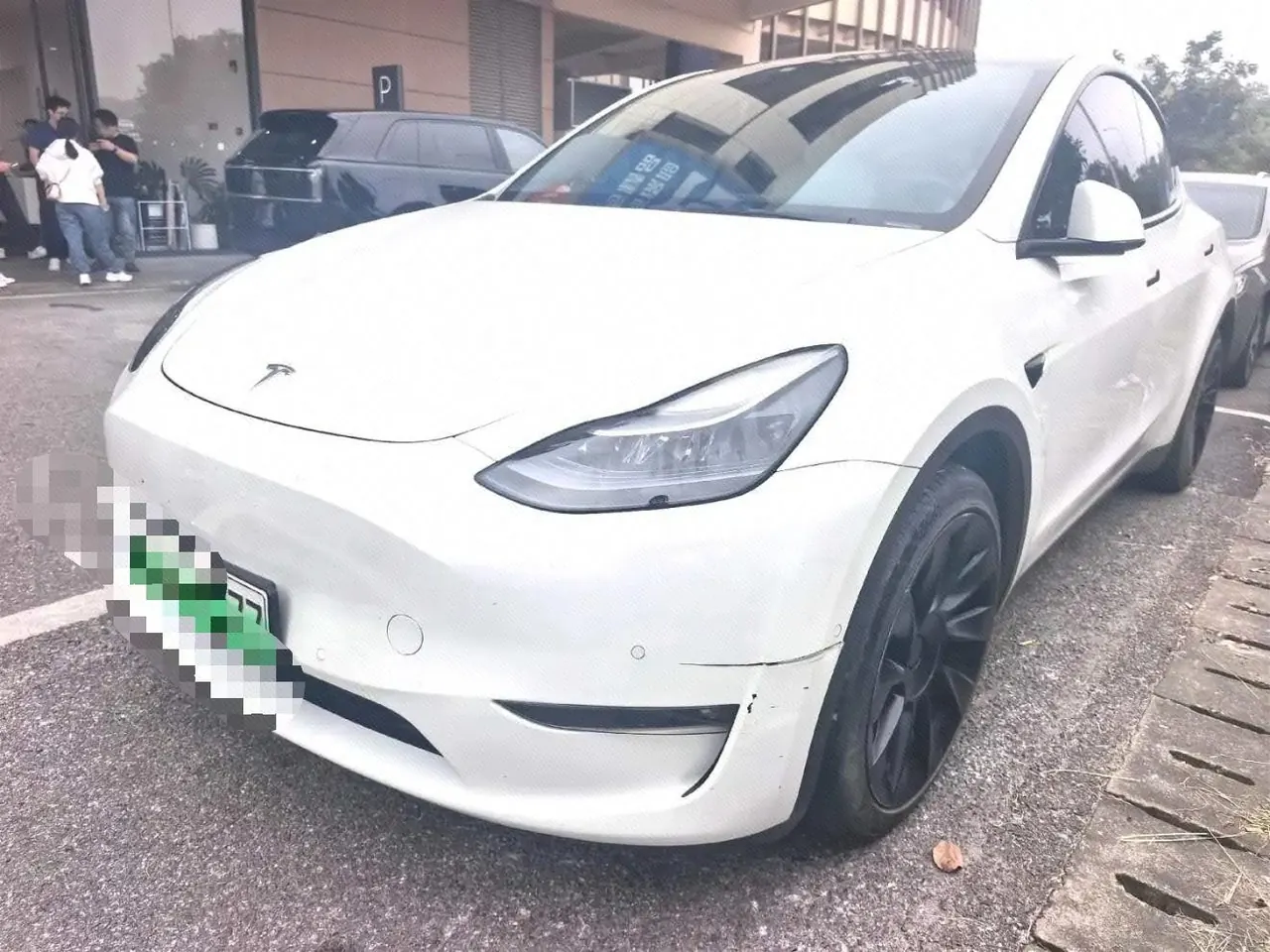 Открыть галерею: Tesla 2022 Model Y long endurance all-wheel drive version (modified) automatic gear