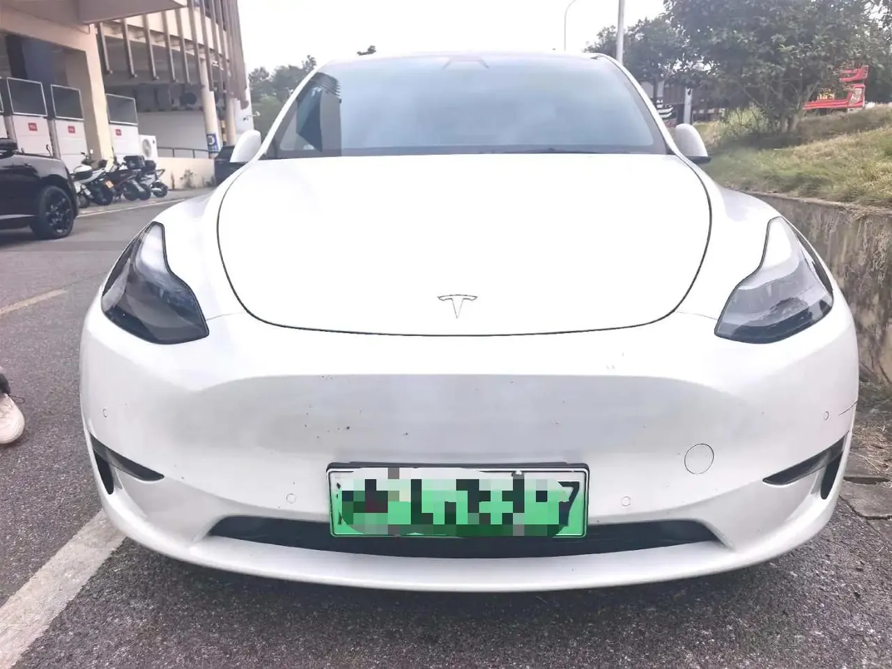 Tesla 2022 Model Y long endurance all-wheel drive version (modified) automatic gear 2