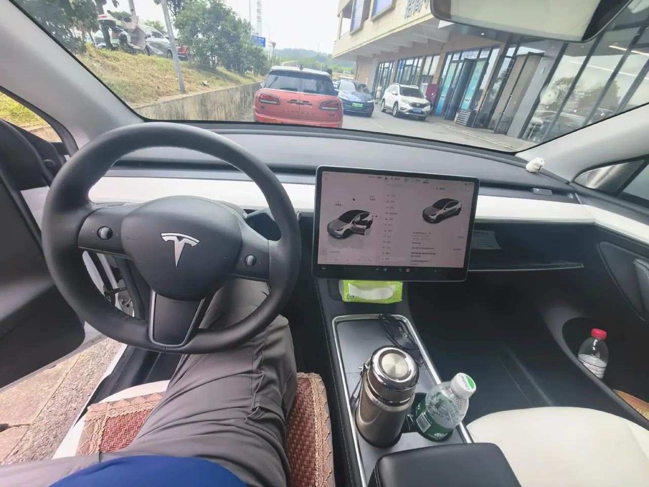 Tesla 2022 Model Y long endurance all-wheel drive version (modified) automatic gear 4