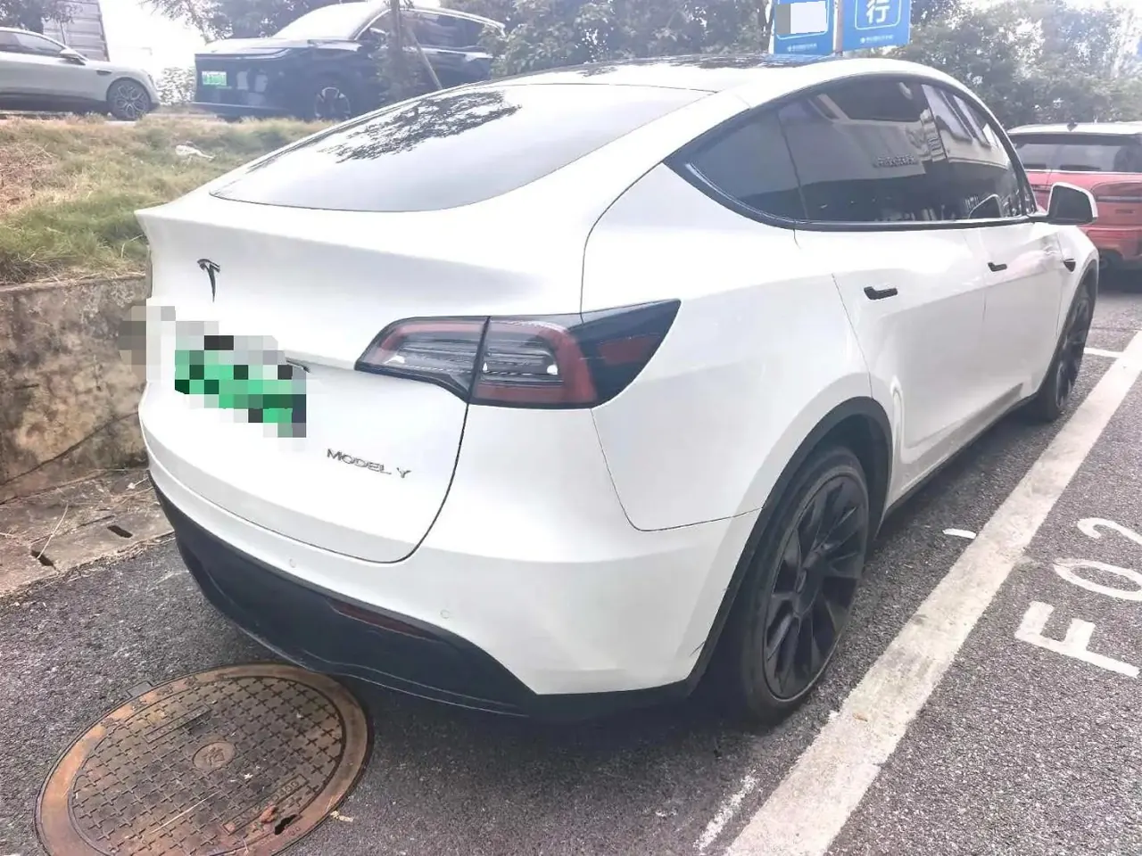 Tesla 2022 Model Y long endurance all-wheel drive version (modified) automatic gear 8