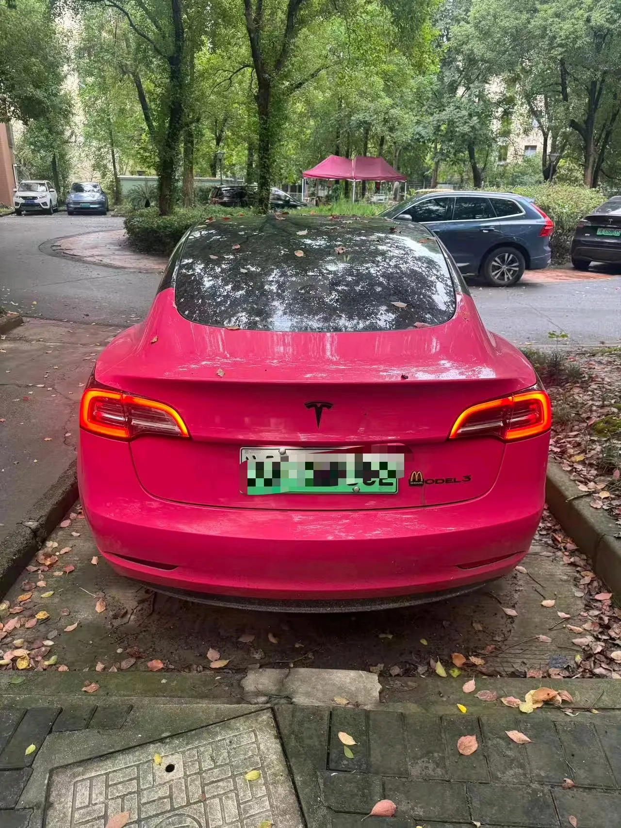 Tesla 2022 Model 3 rear-wheel drive version of automatic transmission 4