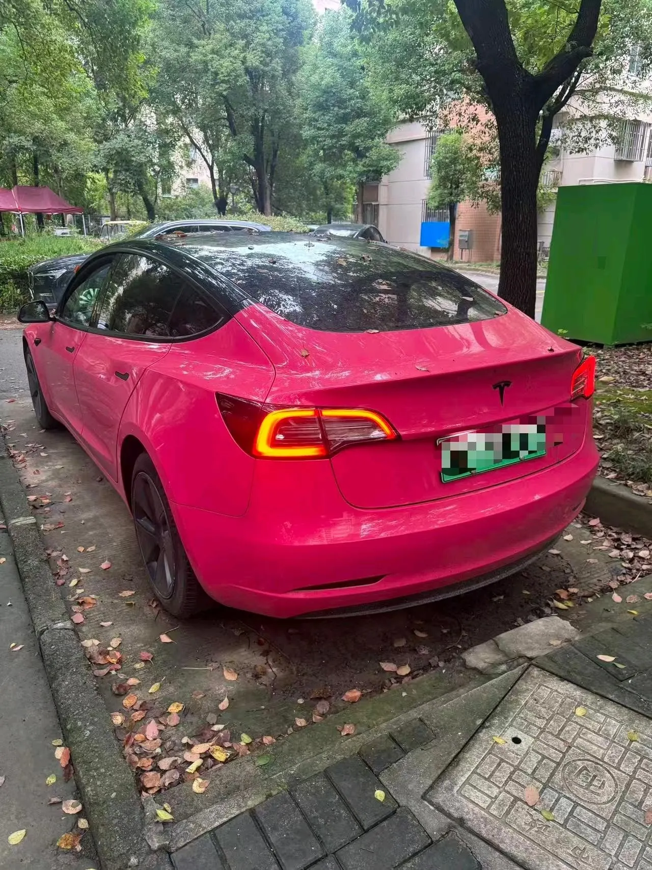 Tesla 2022 Model 3 rear-wheel drive version of automatic transmission 5