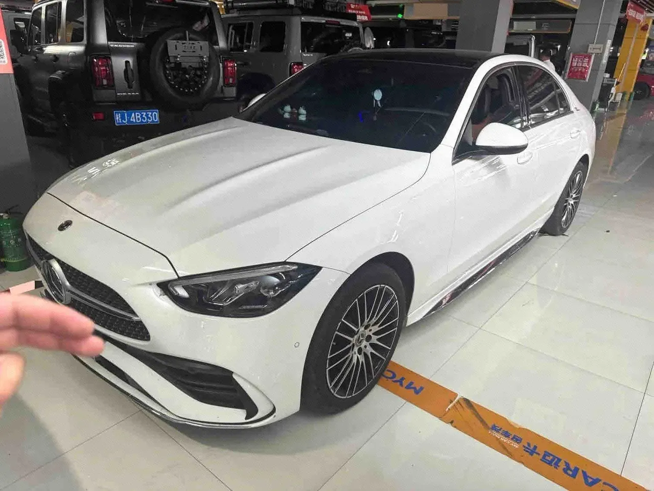 Open image lightbox: Mercedes Benz Class C 2022 C 260 L 48V 1.5T Sports Edition (Modified) Automatic Gear