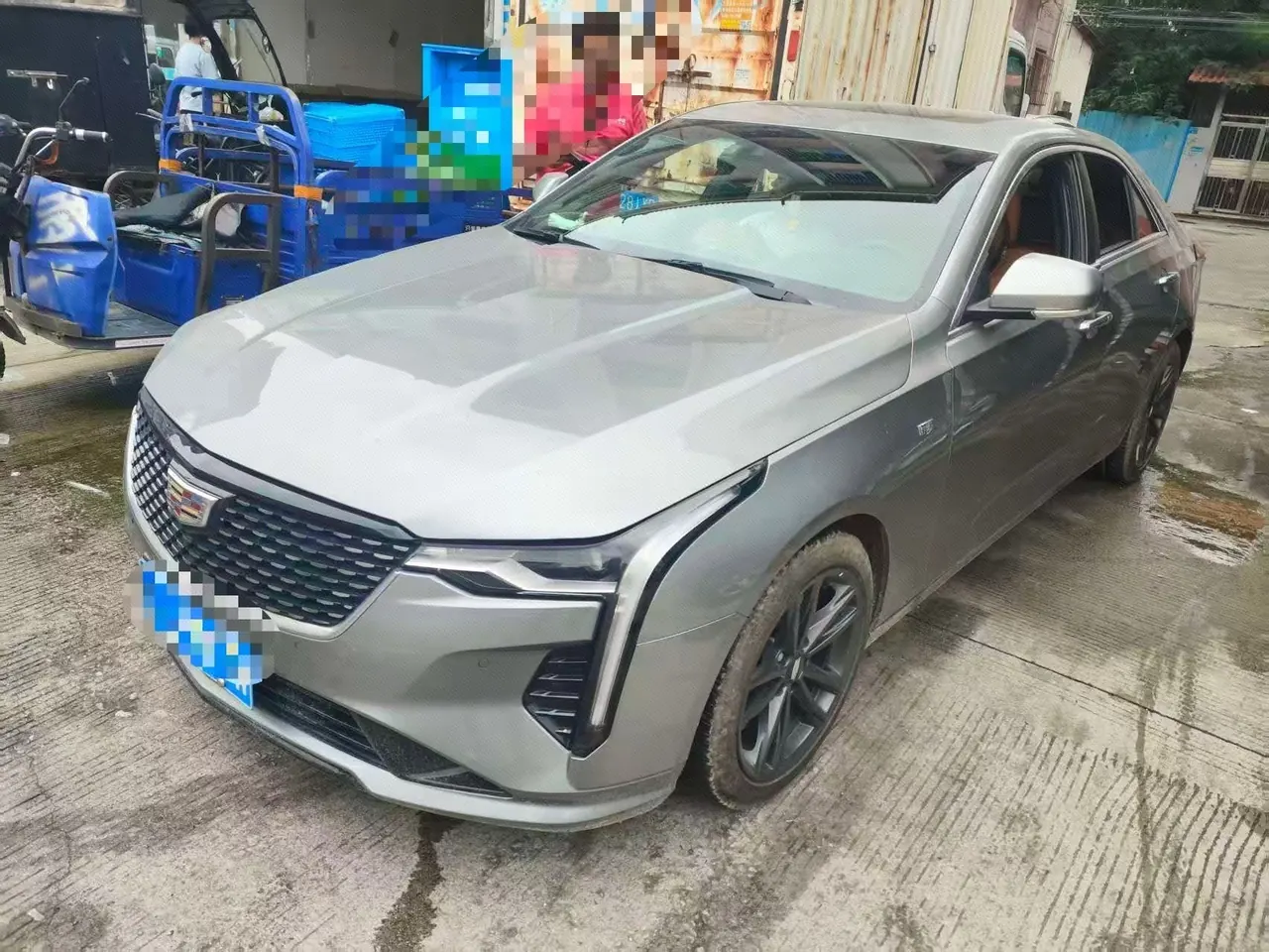 Открыть галерею: Cadillac 2023 CT4 2.0T 28T luxury automatic gear