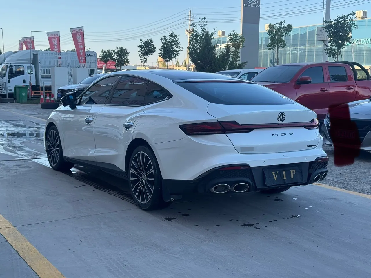 MG 2023 MG7 1.5T to the United States elegant version of automatic gear 5