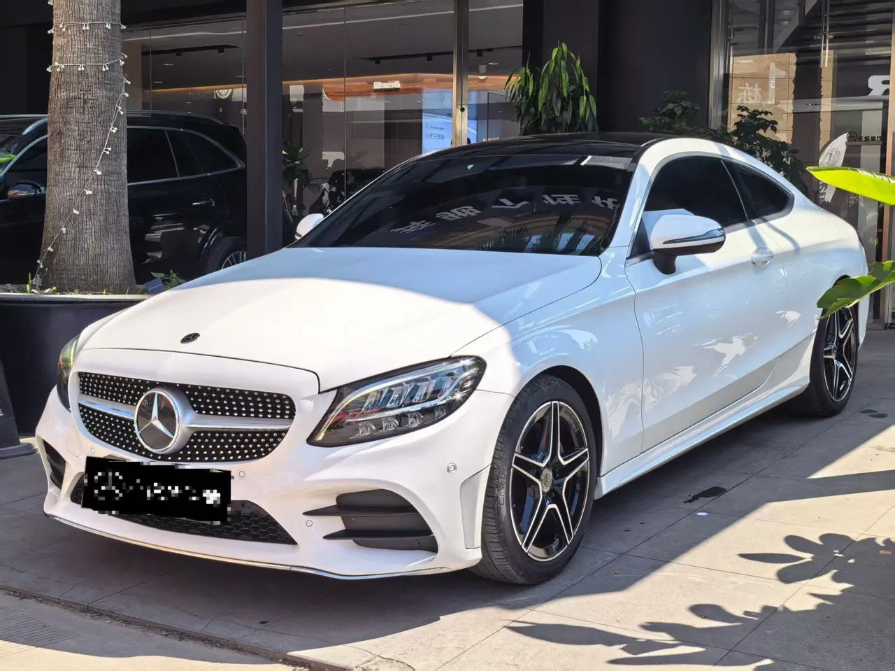 Открыть галерею: Mercedes Benz Class C (Imported) 2021 C 260 Coupe 48V 1.5T Automatic Gear