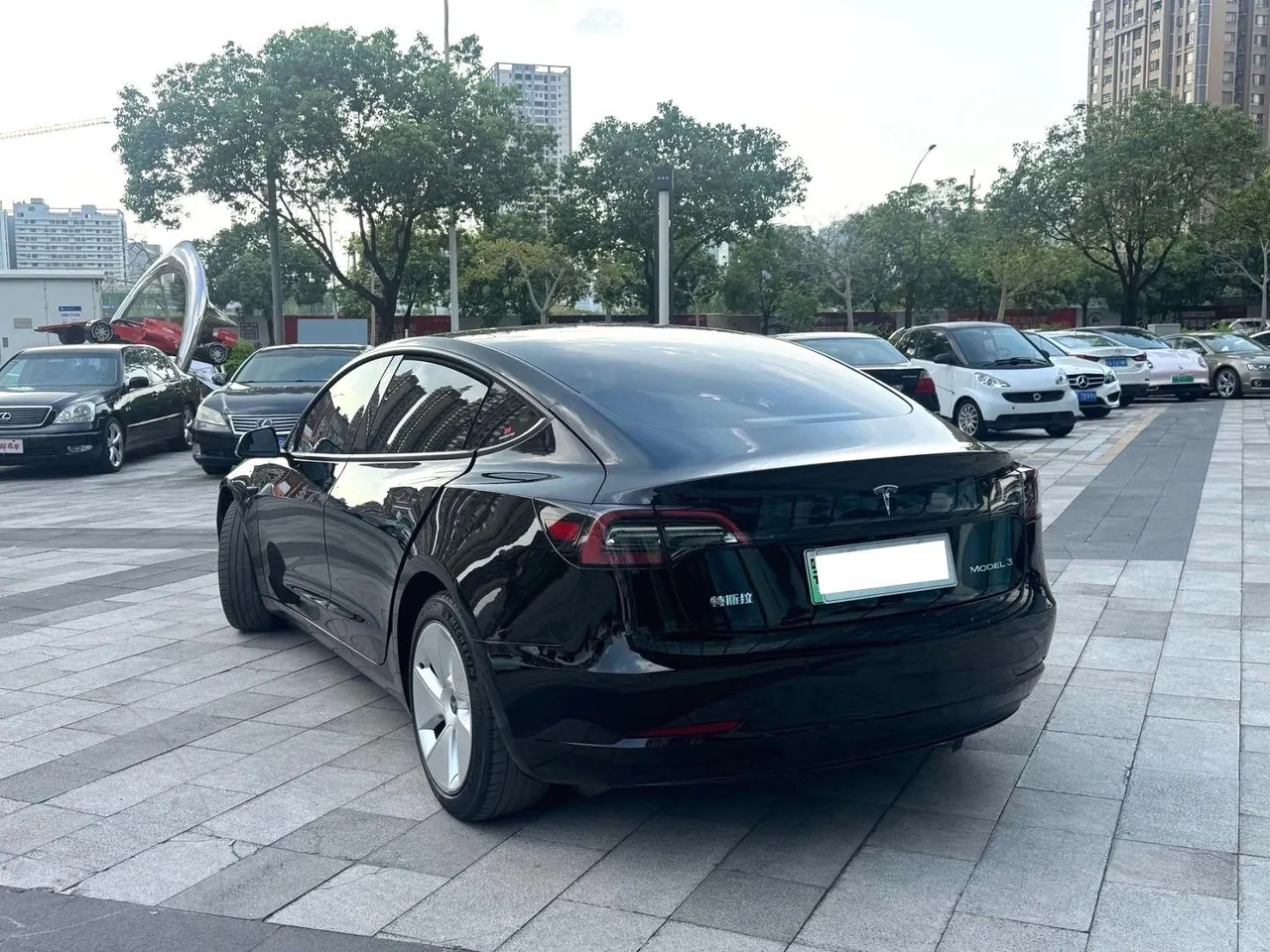 Tesla 2021 Model 3 Standard Endurance Rear Drive Upgraded Automatic Gear 3