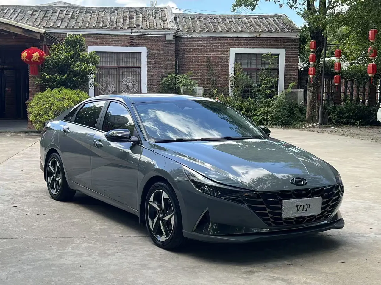 Hyundai 2021 Elantra-sedan 1.5 stepless GLX elite automatic gear 3
